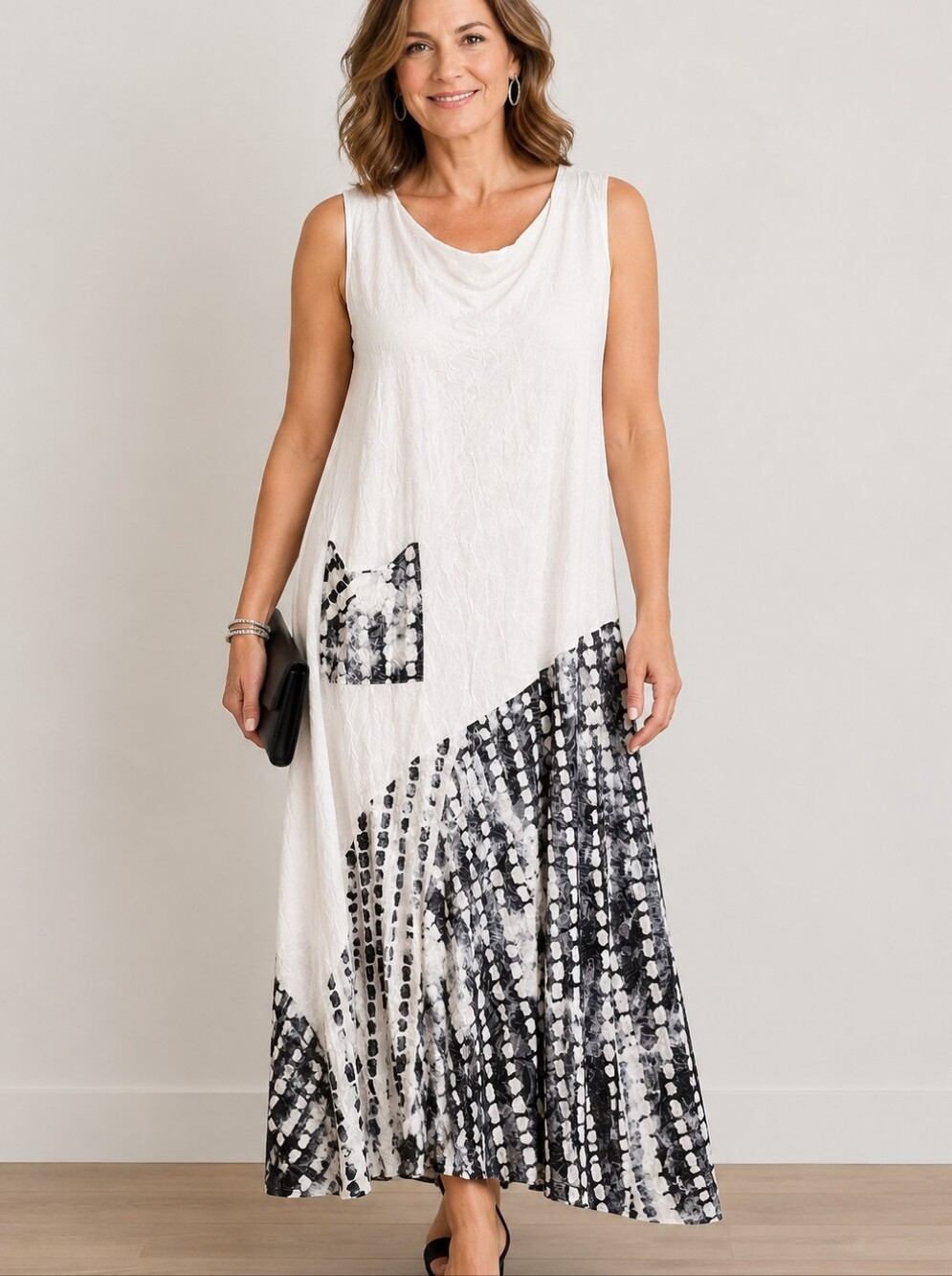Sleeveless Summer Maxi Dress